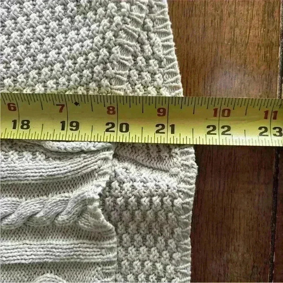 Denim & Supply Ralph Lauren Womens Cable Knit Sweater Size Small Cotton - Picture 8 of 10